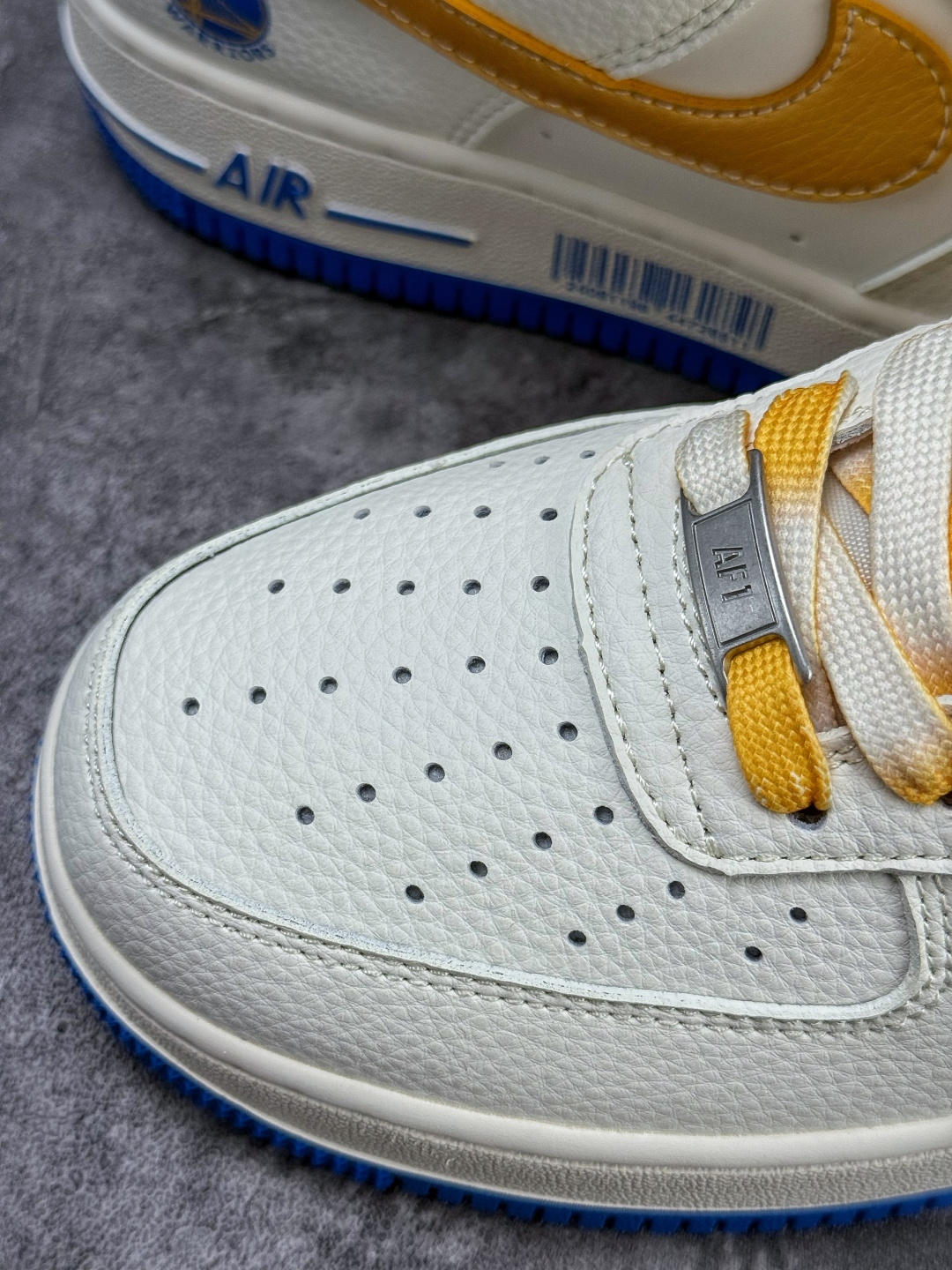 Nike Air Force 1 Low 07 x WARRIORS 白黄蓝 QW5606-270