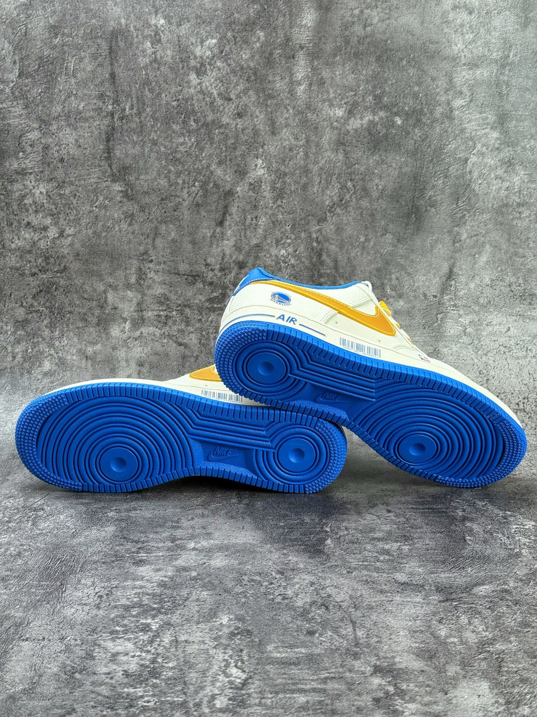 Nike Air Force 1 Low 07 x WARRIORS 白黄蓝 QW5606-270