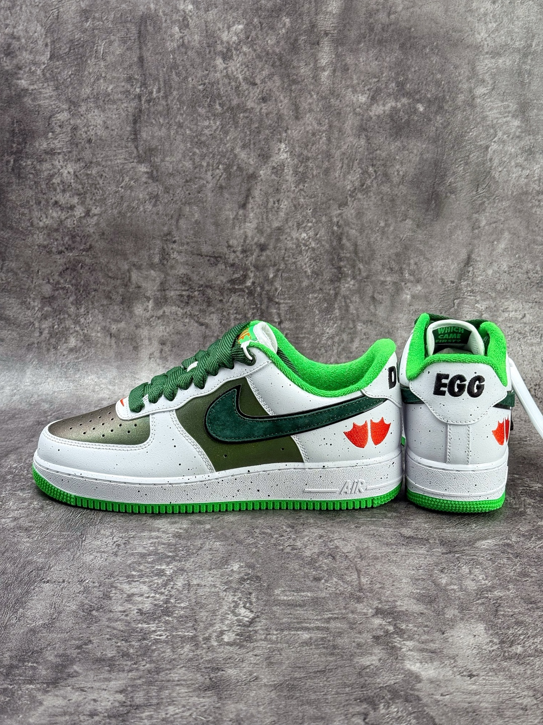 Nike Air Force 1 Low 07 x DOAF Air Force 1 Egg or Duck 白绿 IU7613-100
