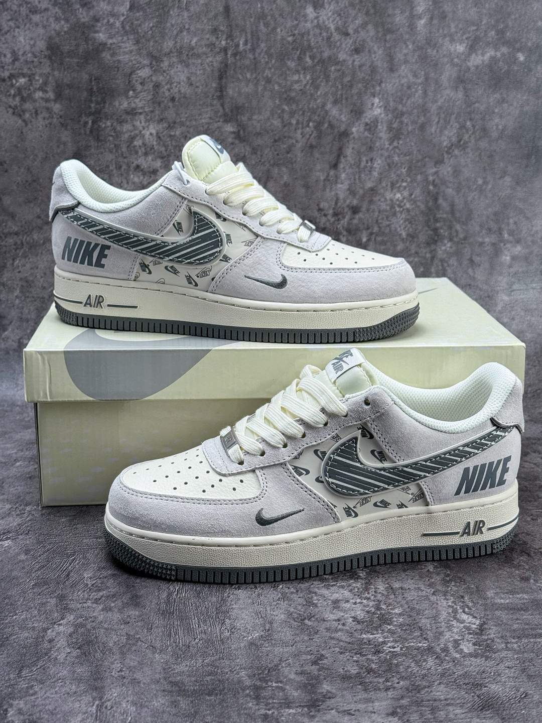 Nike Air Force 1 Low 07 灰白小勾 JP8028-071