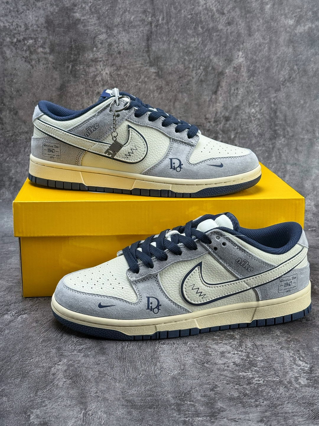 Nike SB Dunk Low x DIOR 灰白小勾 DN3168-014