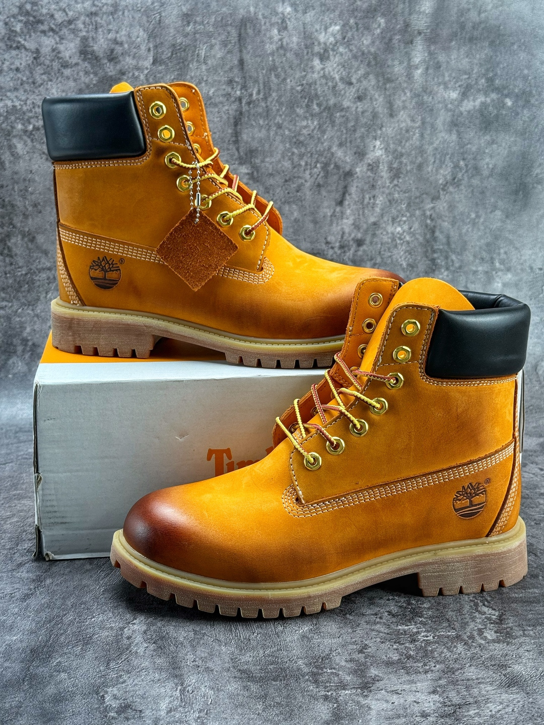Timberland/天伯伦 添柏岚/经典大黄靴 高帮/小麦色 TB 010061 713