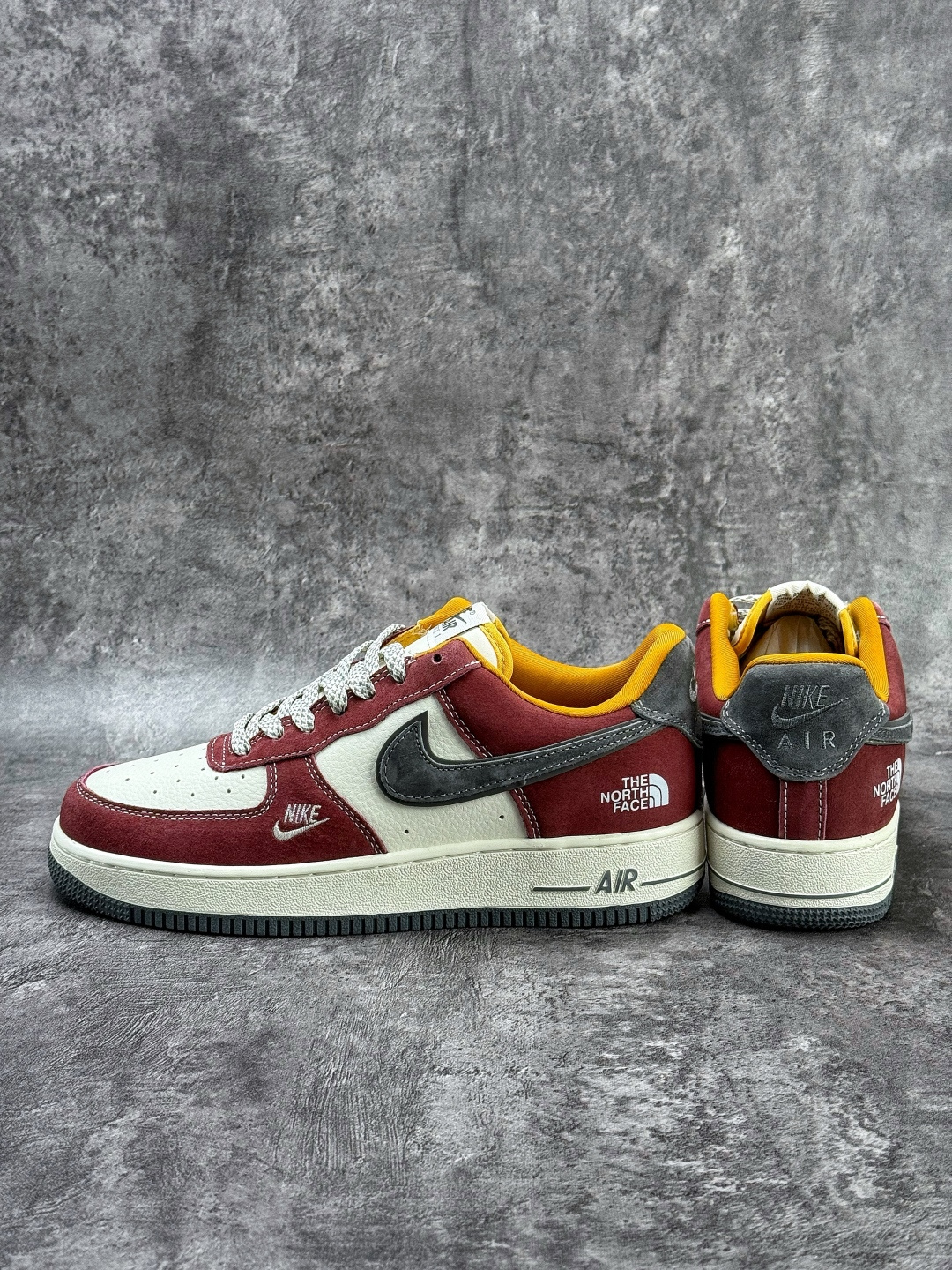 Nike Air Force 1 Low 07 x The North Face 红白灰小勾满天星 SS1979-006