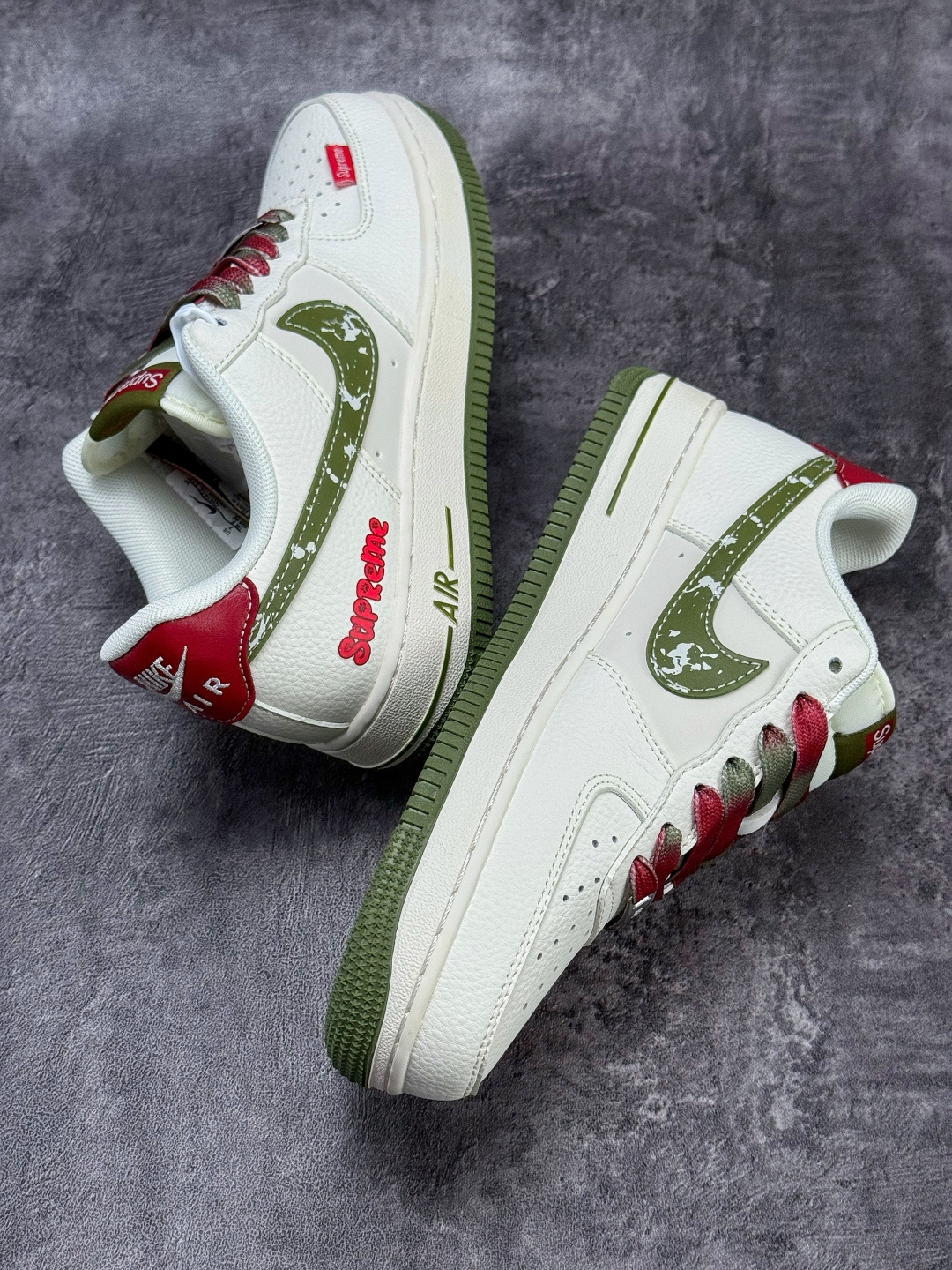 Nike Air Force 1 Low 07 x Superme 白绿 QW5606-273