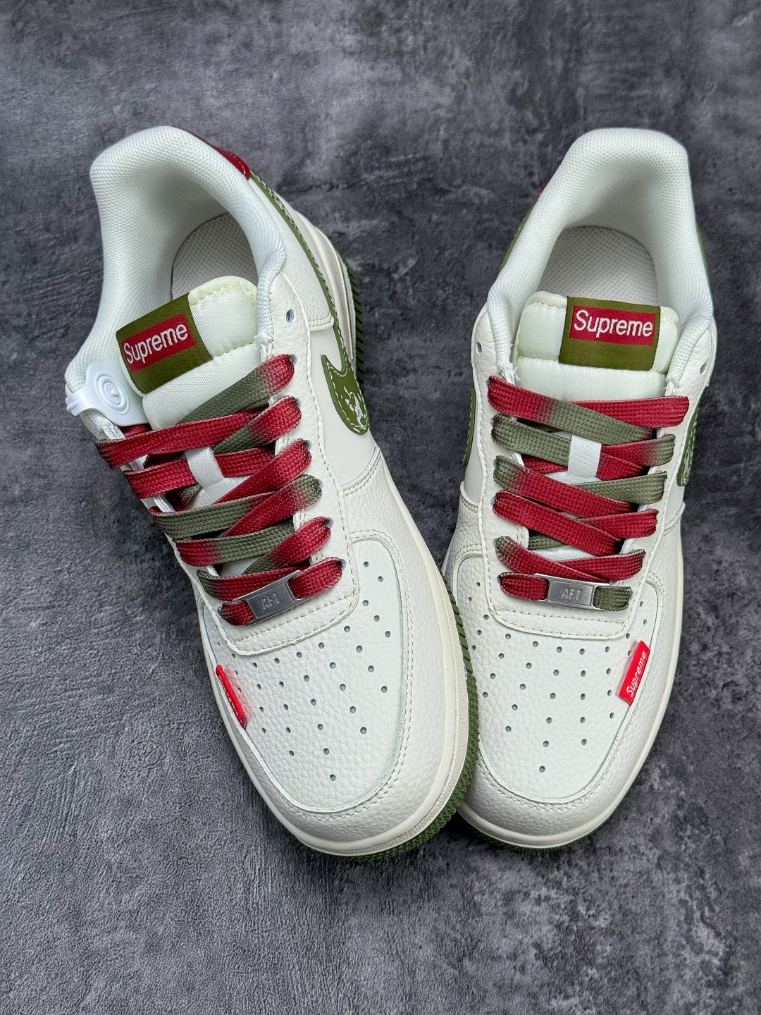 Nike Air Force 1 Low 07 x Superme 白绿 QW5606-273