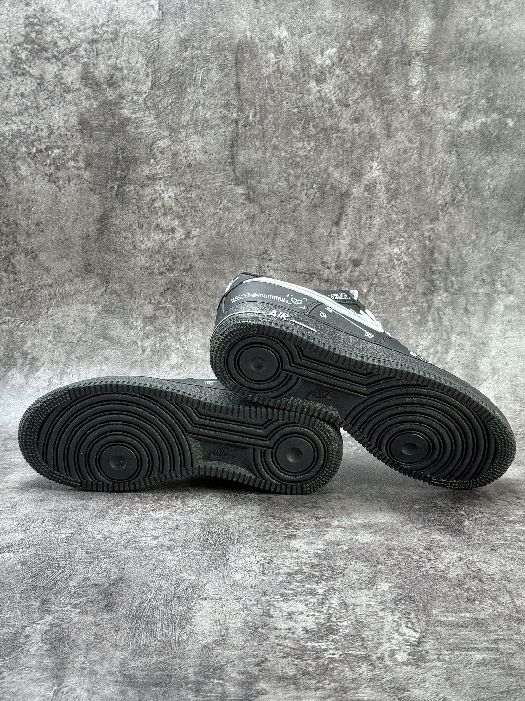 Nike Air Force 1 Low 07 CSgo印花集2.0 纯手绘 黑白 ZH0316-149