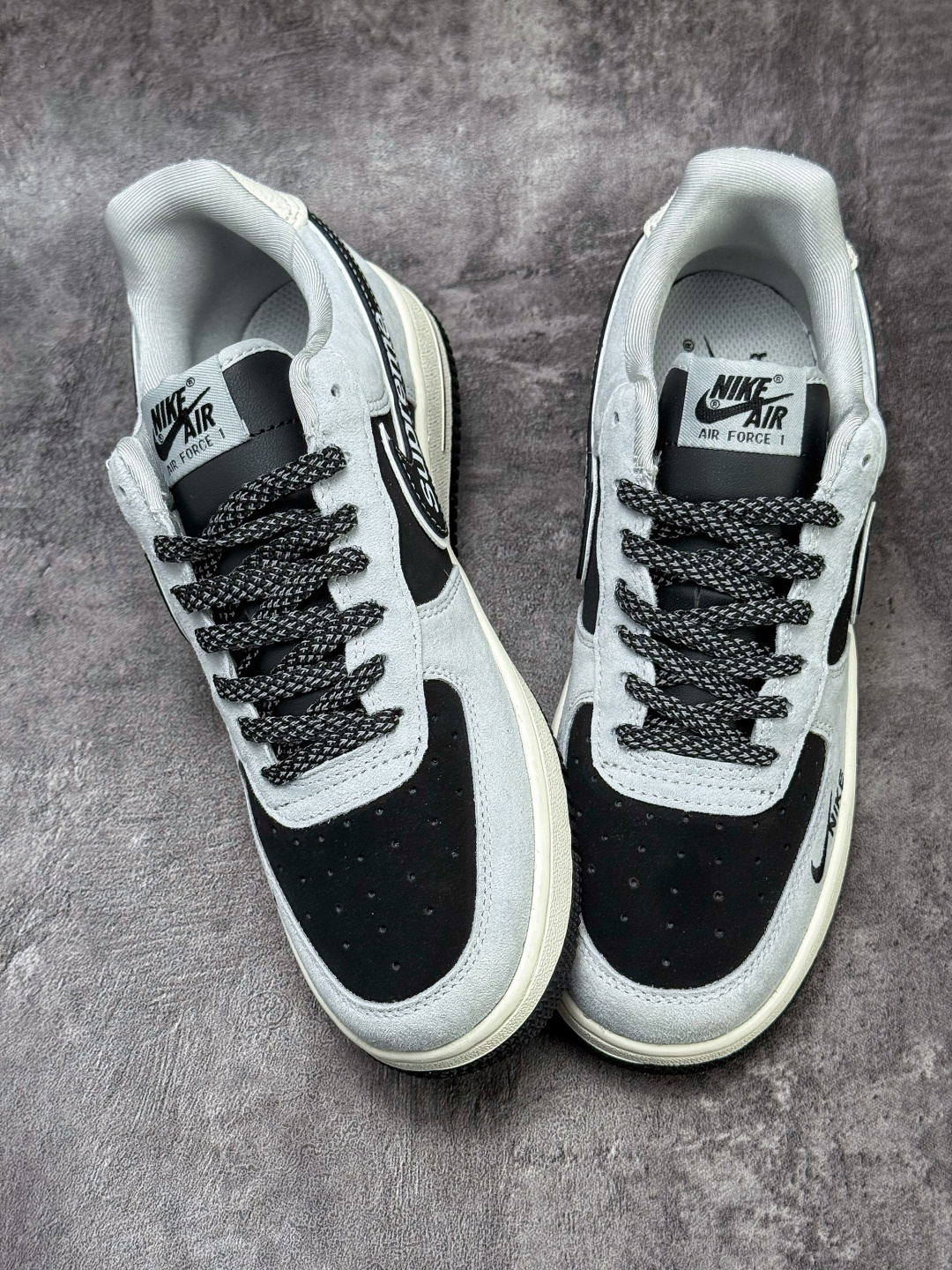 Nike Air Force 1 Low 07 x Superme 灰白黑小勾满天星 SS1979-003
