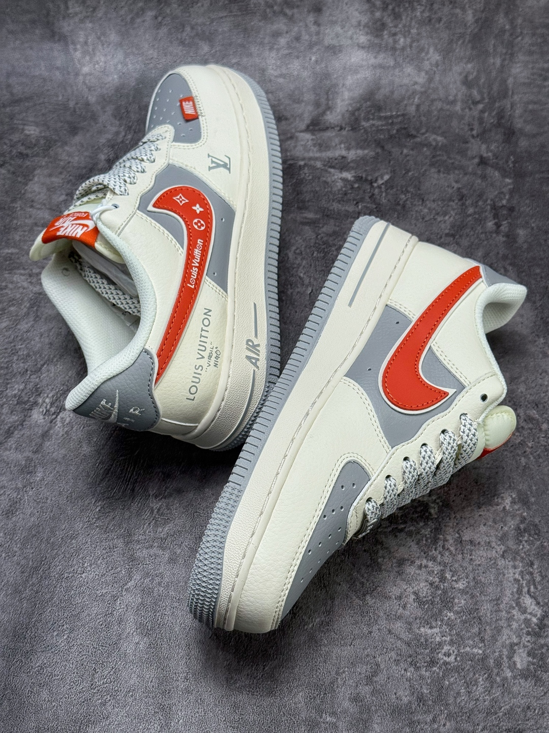 Nike Air Force 1 Low 07 x Louis Vuitton 白灰满天星 JP8028-070