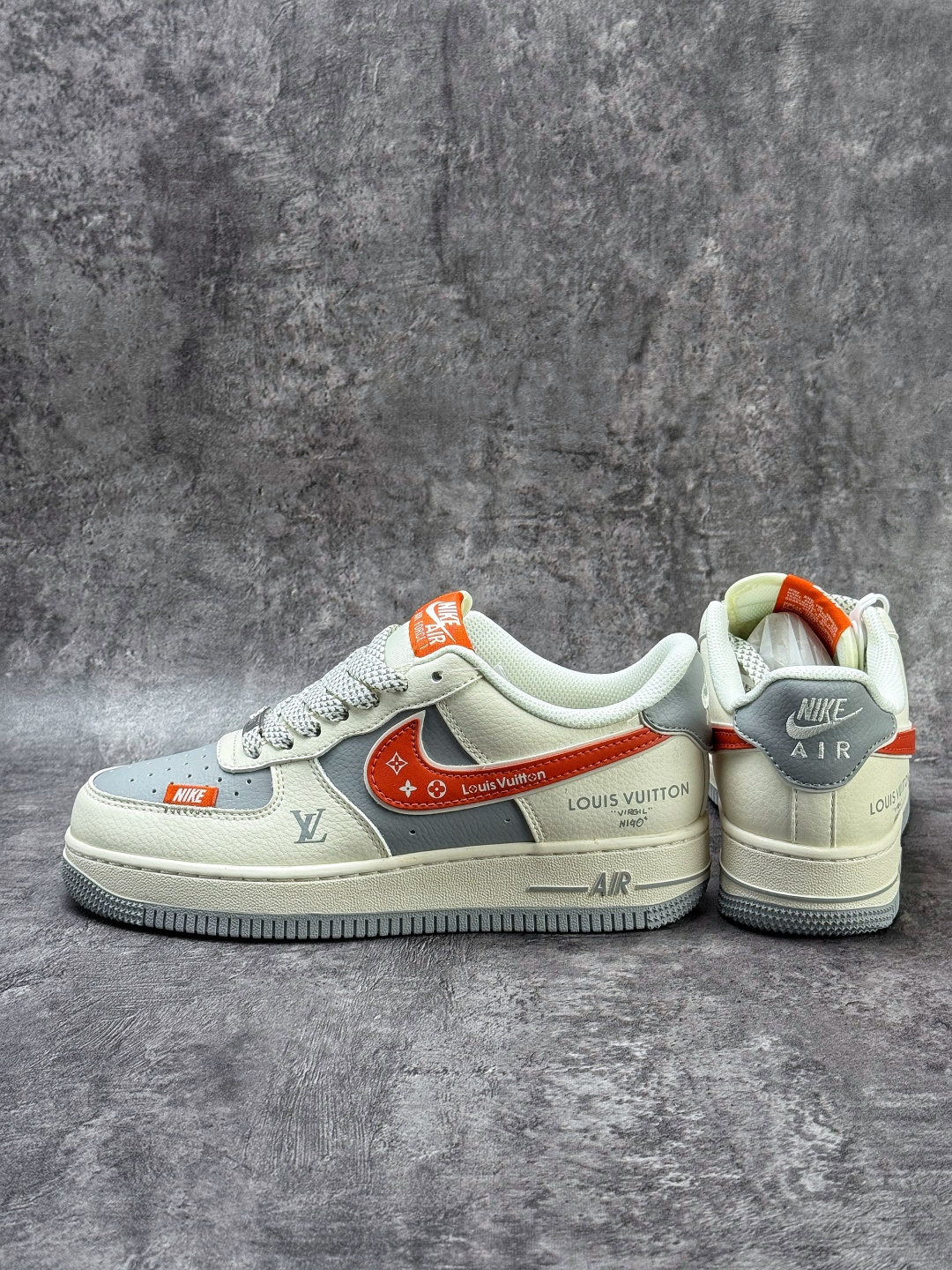 Nike Air Force 1 Low 07 x Louis Vuitton 白灰满天星 JP8028-070