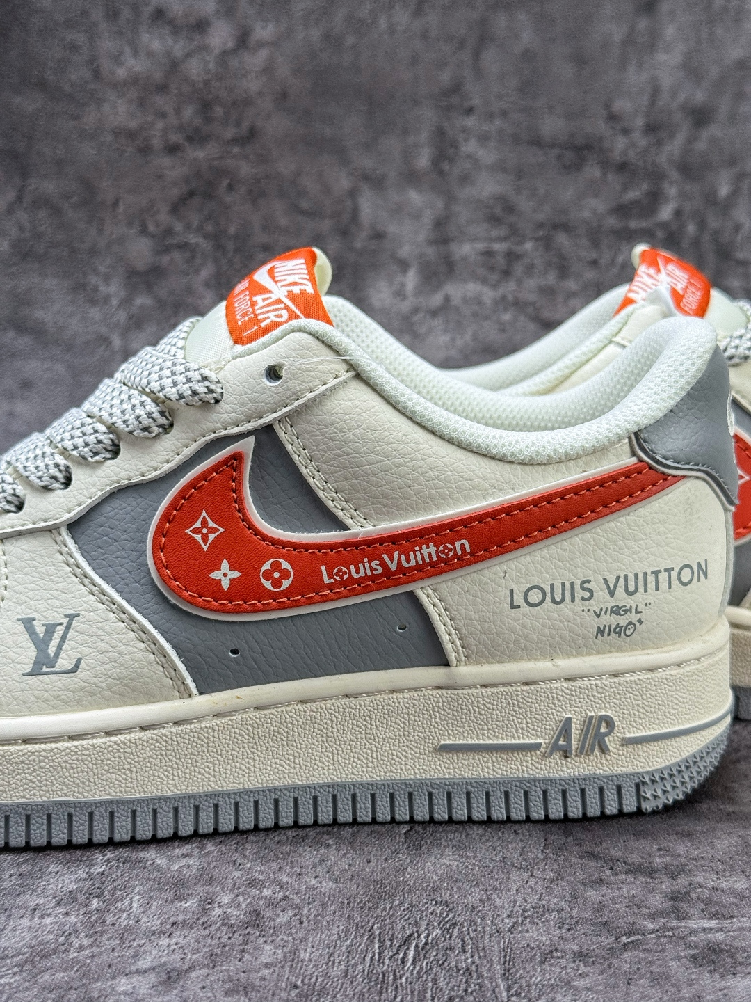 Nike Air Force 1 Low 07 x Louis Vuitton 白灰满天星 JP8028-070