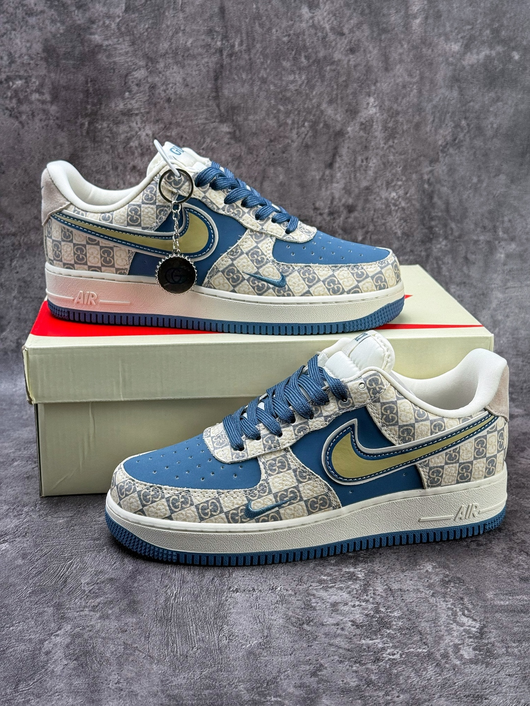 Nike Air Force 1 Low 07 x GUCCI 米蓝小勾 XL1979-127