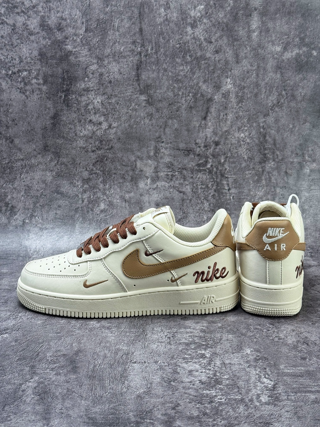 Nike Air Force 1 Low 07 米白棕三小勾 NH0601-584