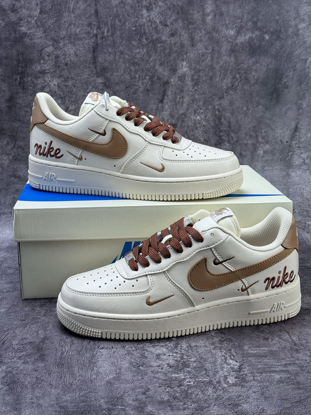 Nike Air Force 1 Low 07 米白棕三小勾 NH0601-584