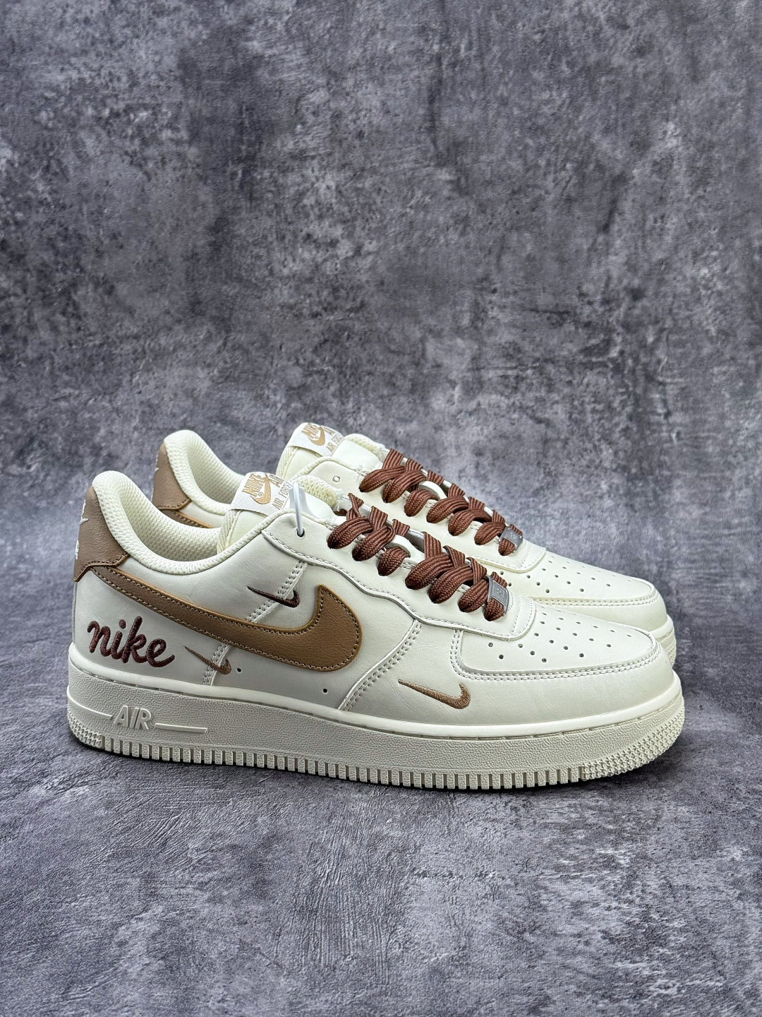 Nike Air Force 1 Low 07 米白棕三小勾 NH0601-584