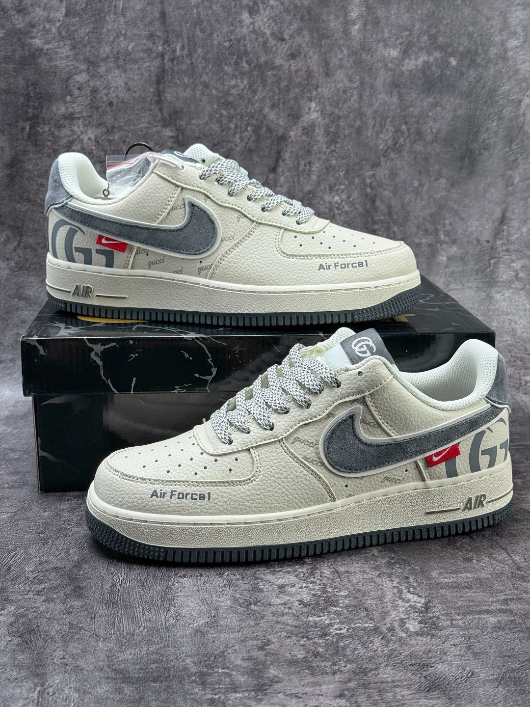 Nike Air Force 1 Low 07 x GUCCI 白灰满天星 XL1982-330