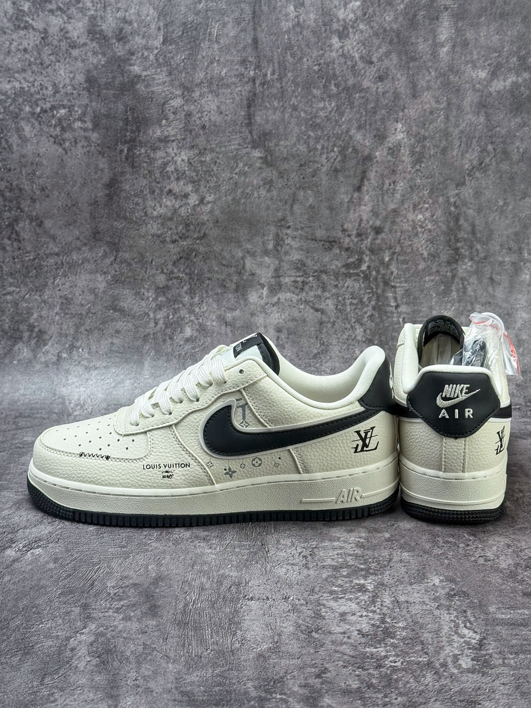 Nike Air Force 1 Low 07 x Louis Vuitton 白黑 LD1999-001