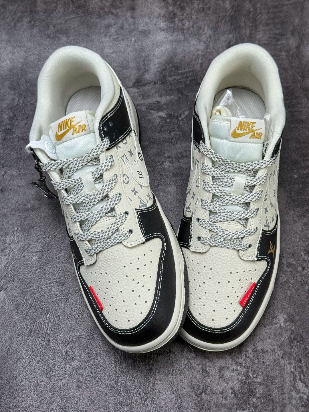 Nike SB Dunk Low x Louis Vuitton 黑白满天星 MN1688-106