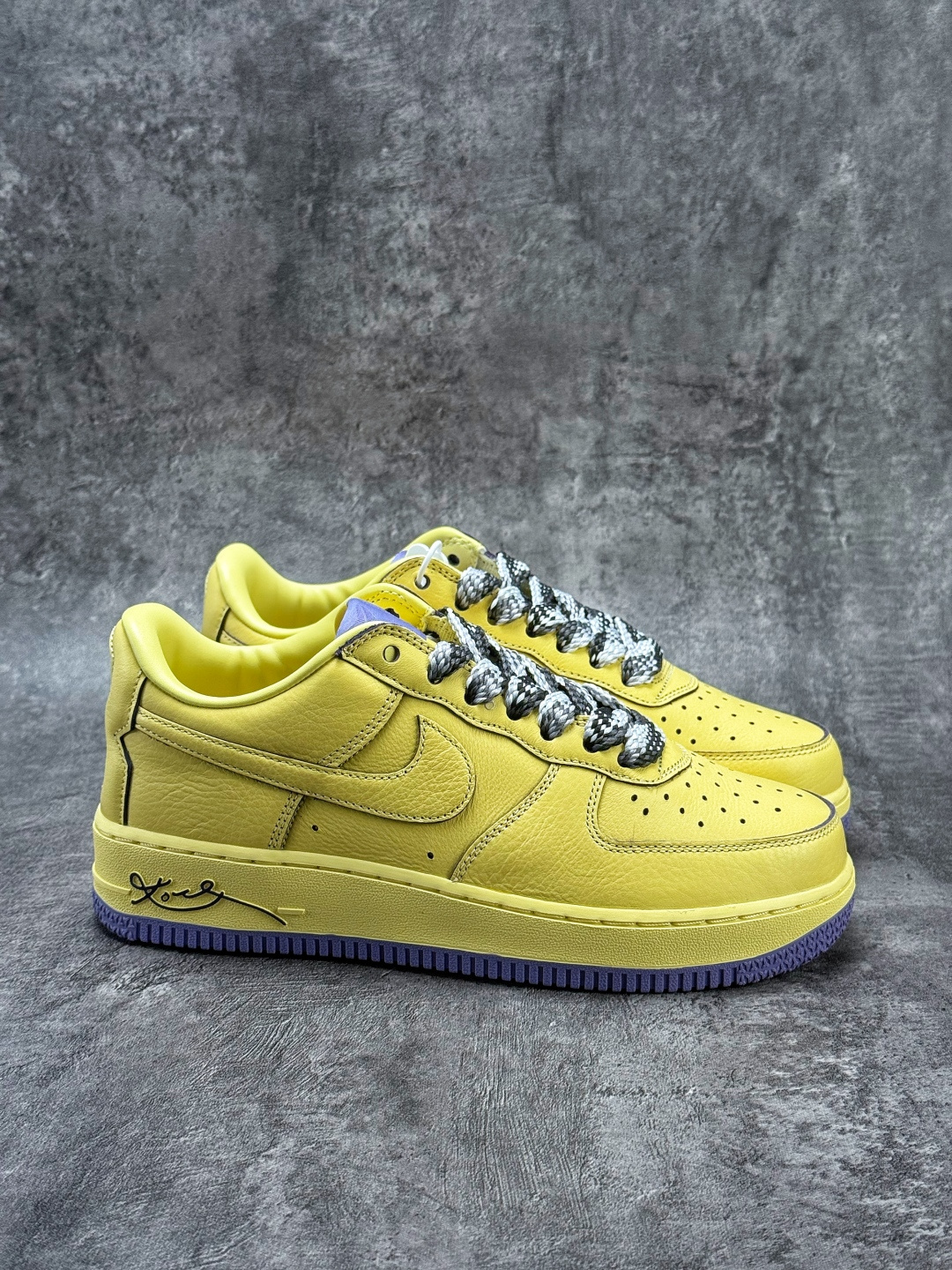 Nike Air Force 1 Low 07 Kobe Bryant 黄蓝麻绳满天星 HV9408-700