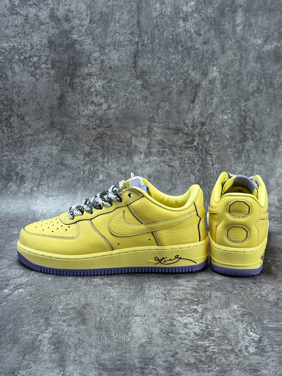 Nike Air Force 1 Low 07 Kobe Bryant 黄蓝麻绳满天星 HV9408-700