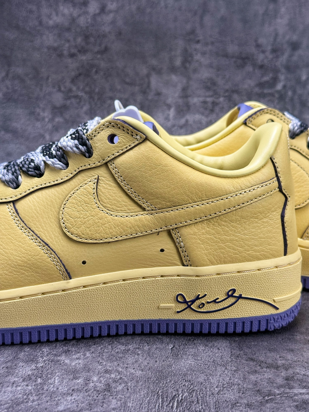 Nike Air Force 1 Low 07 Kobe Bryant 黄蓝麻绳满天星 HV9408-700