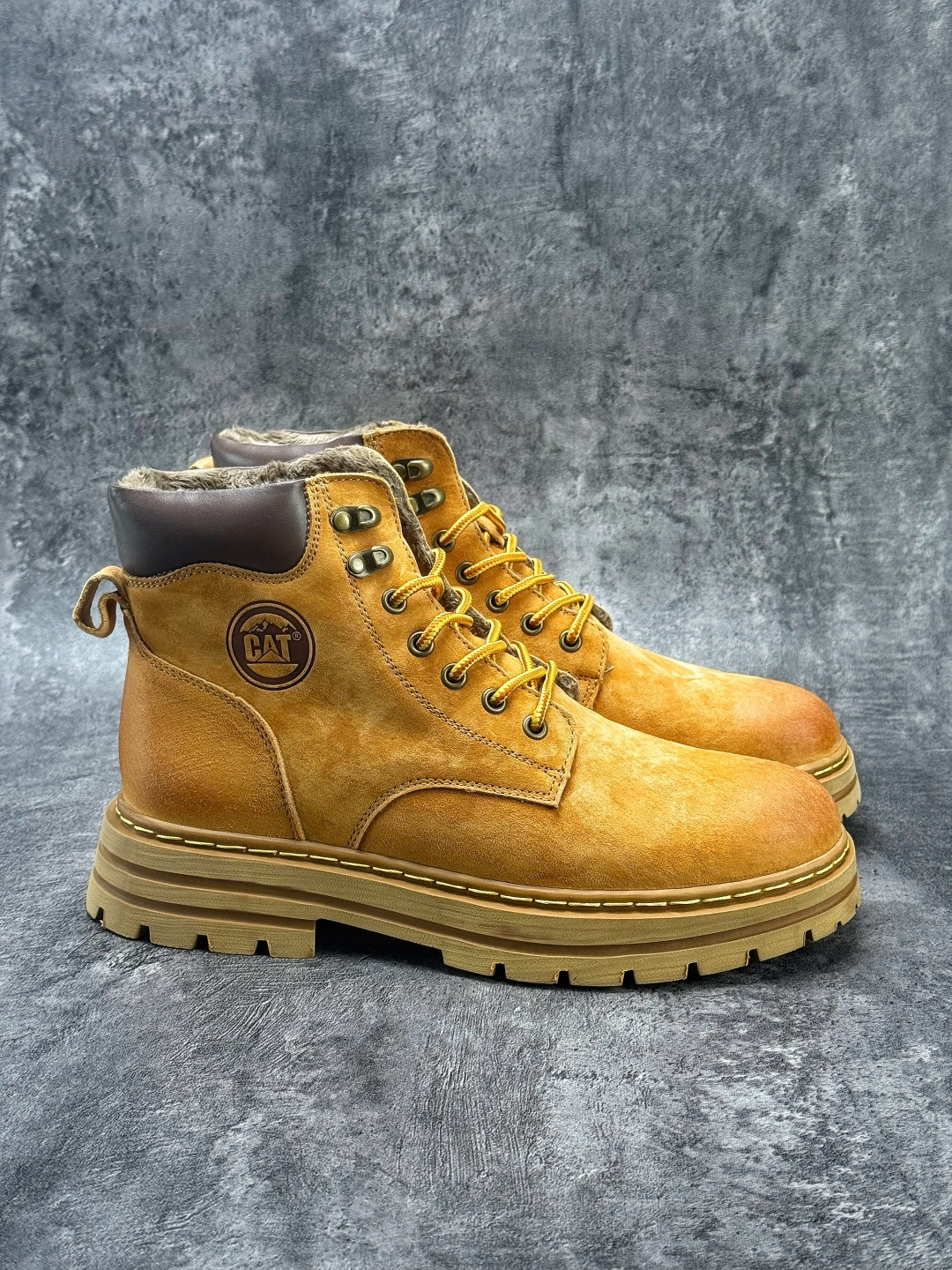 卡特/CAT 2025新版 硬汉推土机品牌 新款上市 高帮工装靴皮鞋/棕色 麦色 加绒款-Top High Quatity Cheap Sneakers Fashion Clothing Clothes Bags handbags Shoes of all Brand wholesale With The best Quality And Beautiful Price from China Factory Chinese suppliers wholesaler seller 卡特/CAT 2025新版 硬汉推土机品牌 新款上市 高帮工装靴皮鞋/棕色 麦色 加绒款