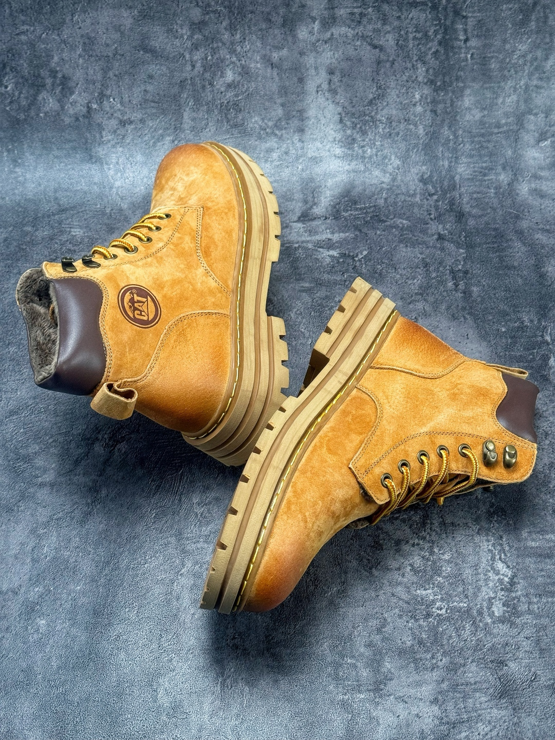 卡特/CAT 2025新版 硬汉推土机品牌 新款上市 高帮工装靴皮鞋/棕色 麦色 加绒款-Top High Quatity Cheap Sneakers Fashion Clothing Clothes Bags handbags Shoes of all Brand wholesale With The best Quality And Beautiful Price from China Factory Chinese suppliers wholesaler seller 卡特/CAT 2025新版 硬汉推土机品牌 新款上市 高帮工装靴皮鞋/棕色 麦色 加绒款