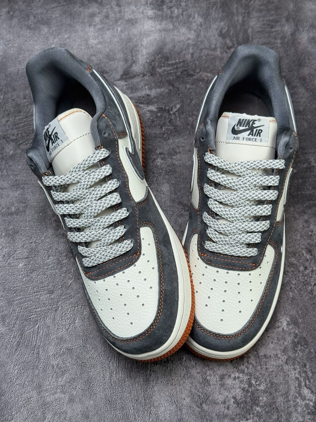 Nike Air Force 1 Low 07 x The North Face 灰白小勾满天星 SS1979-005