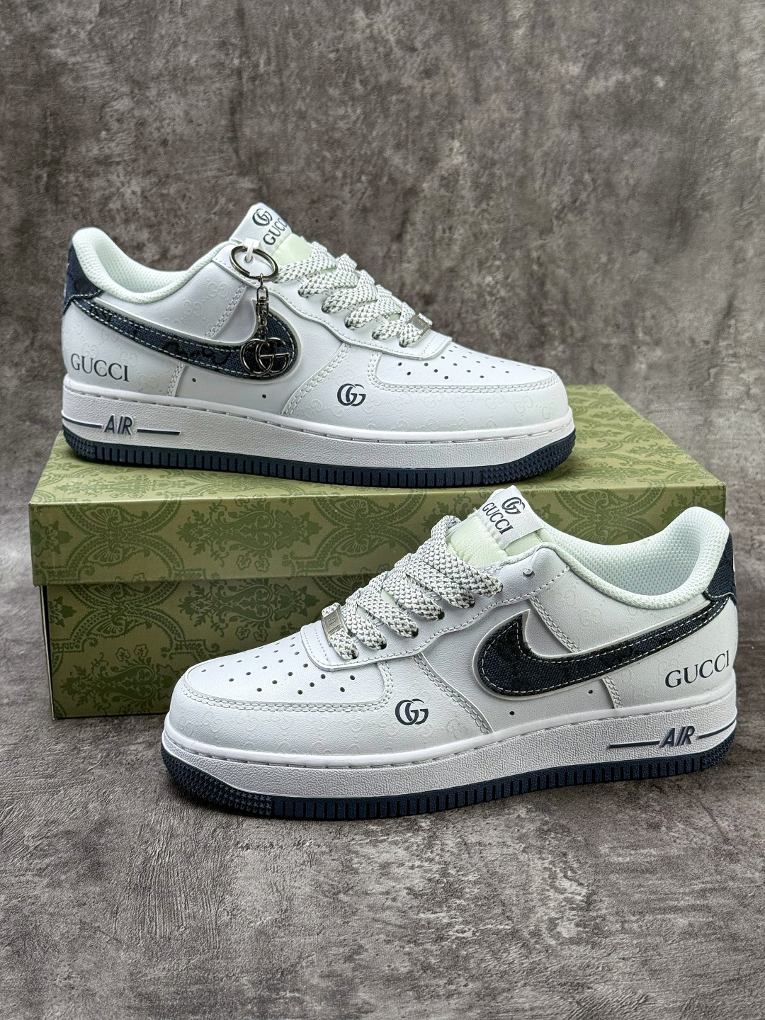 Nike Air Force 1 Low 07 x GUCCI 白蓝满天星 XX3168-196