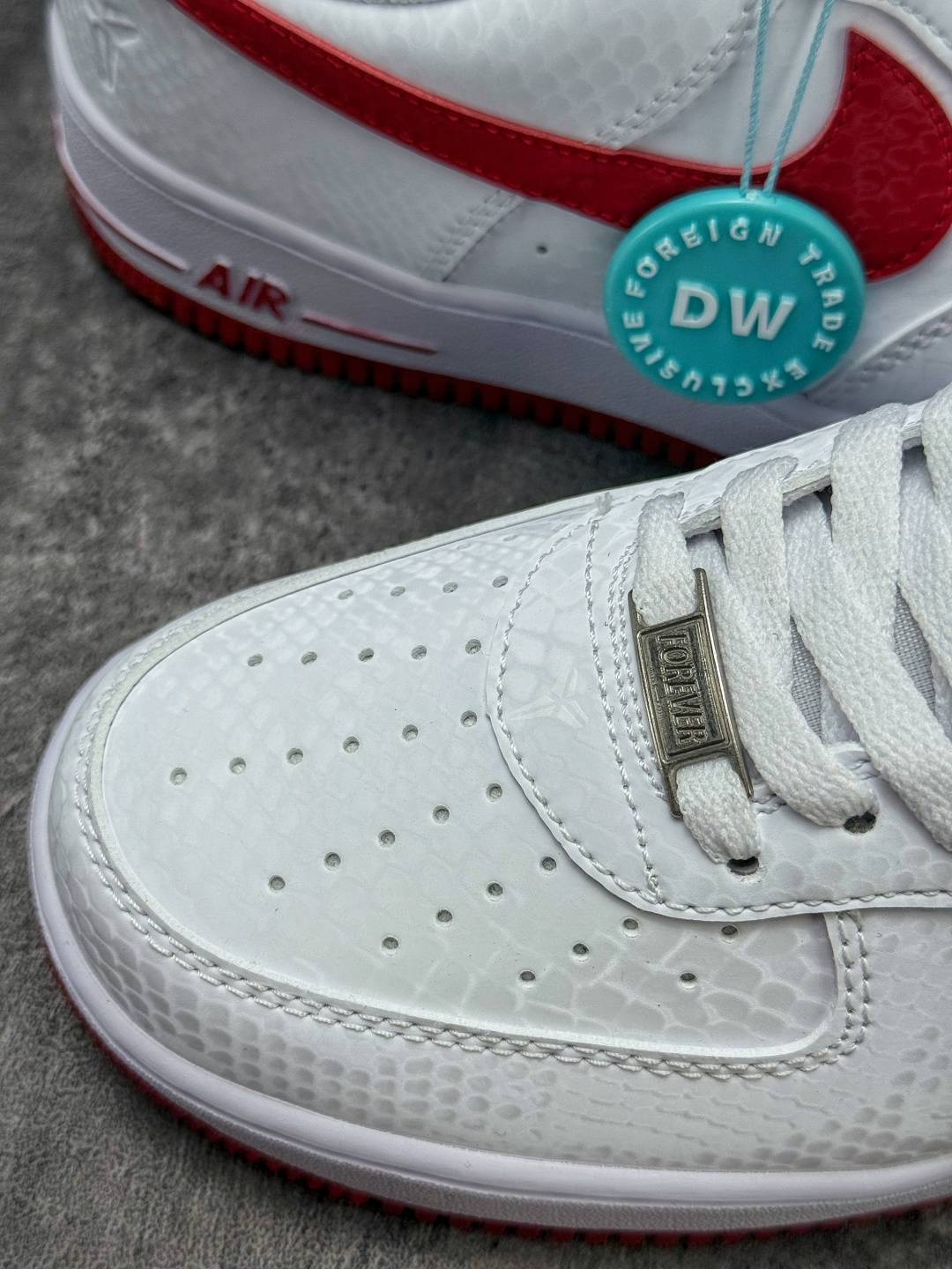 160 Nike Air Force 1 Low 07 专属logo(曼巴蛇图案)白红 IB0018-101-Chinese UA Cheap High Quatity Brand Clothes Bags handbags Sneakers wholesale wholesaler seller from China Factory suppliers Fashion Clothing Shoes best Quality Beautiful Price 160 Nike Air Force 1 Low 07 专属logo(曼巴蛇图案)白红 IB0018-101