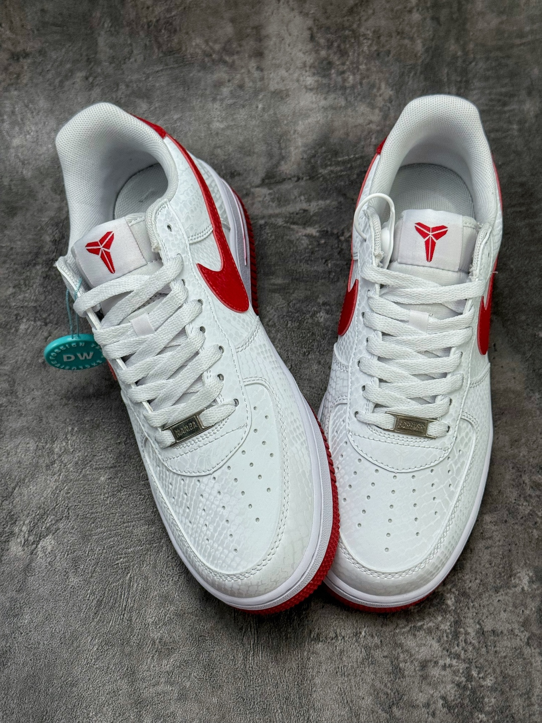 160 Nike Air Force 1 Low 07 专属logo(曼巴蛇图案)白红 IB0018-101-Chinese UA Cheap High Quatity Brand Clothes Bags handbags Sneakers wholesale wholesaler seller from China Factory suppliers Fashion Clothing Shoes best Quality Beautiful Price 160 Nike Air Force 1 Low 07 专属logo(曼巴蛇图案)白红 IB0018-101