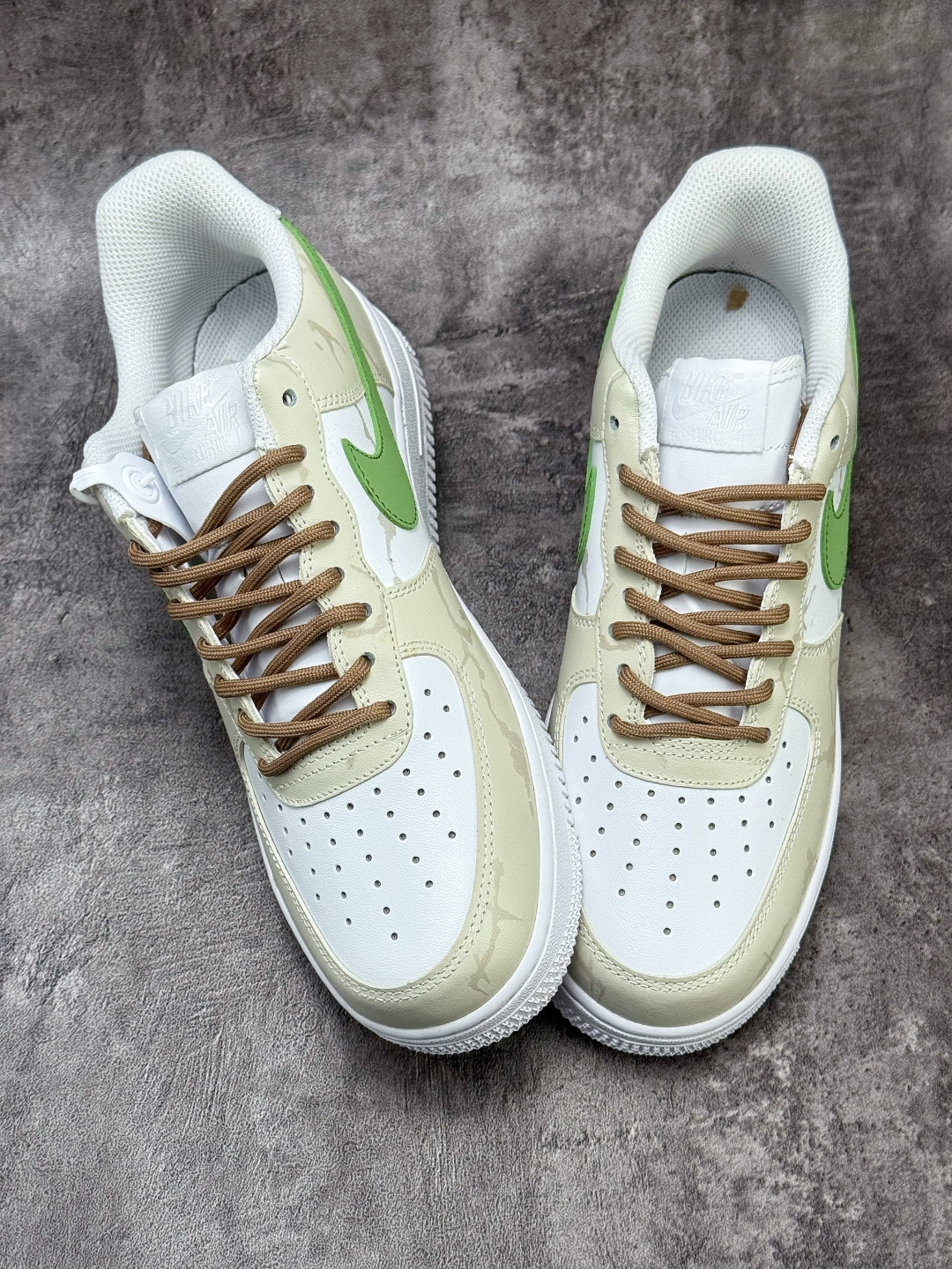 Nike Air Force 1 Low 07 棕绿序章 绿白 ZH0316-130
