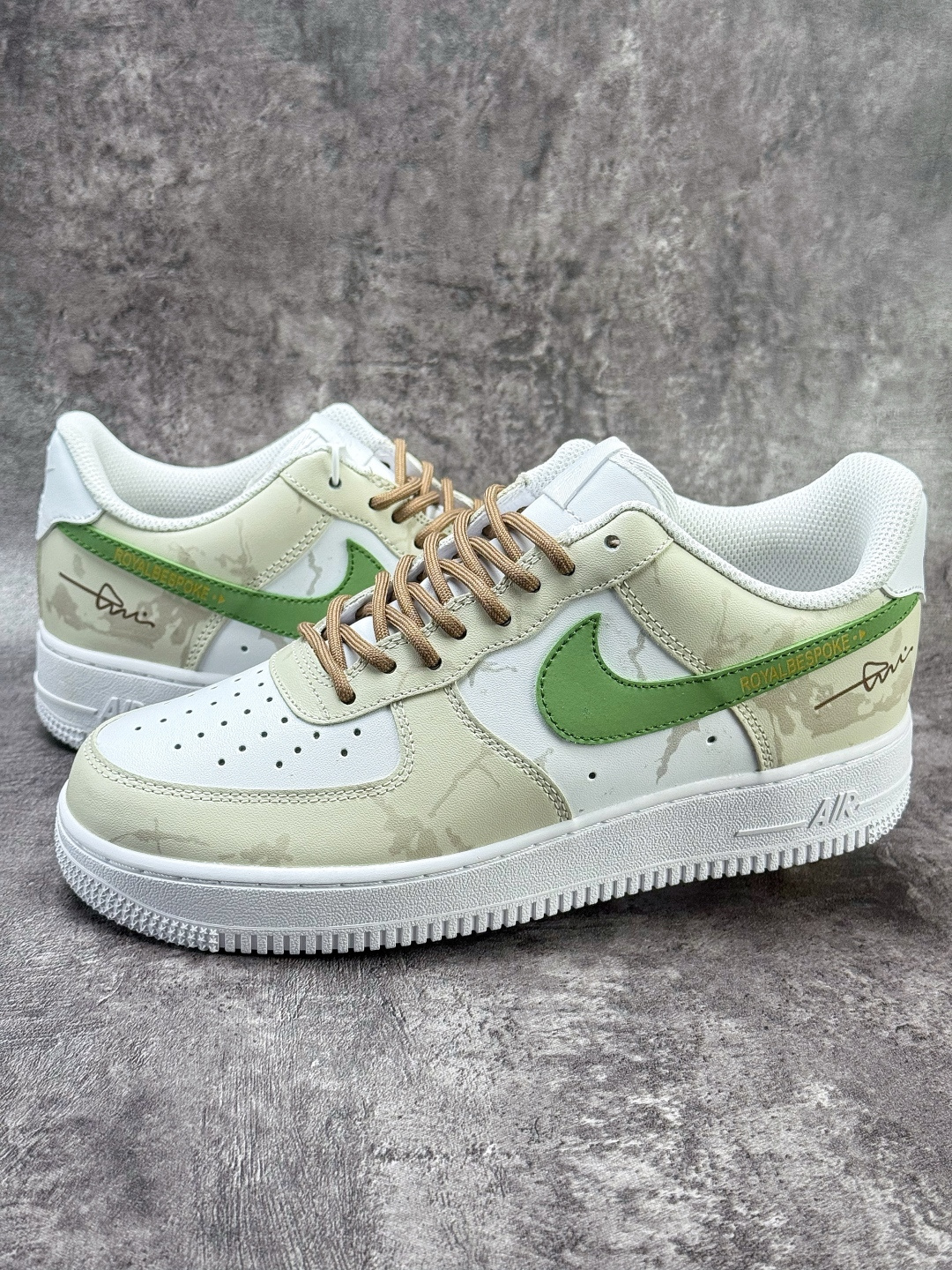 Nike Air Force 1 Low 07 棕绿序章 绿白 ZH0316-130