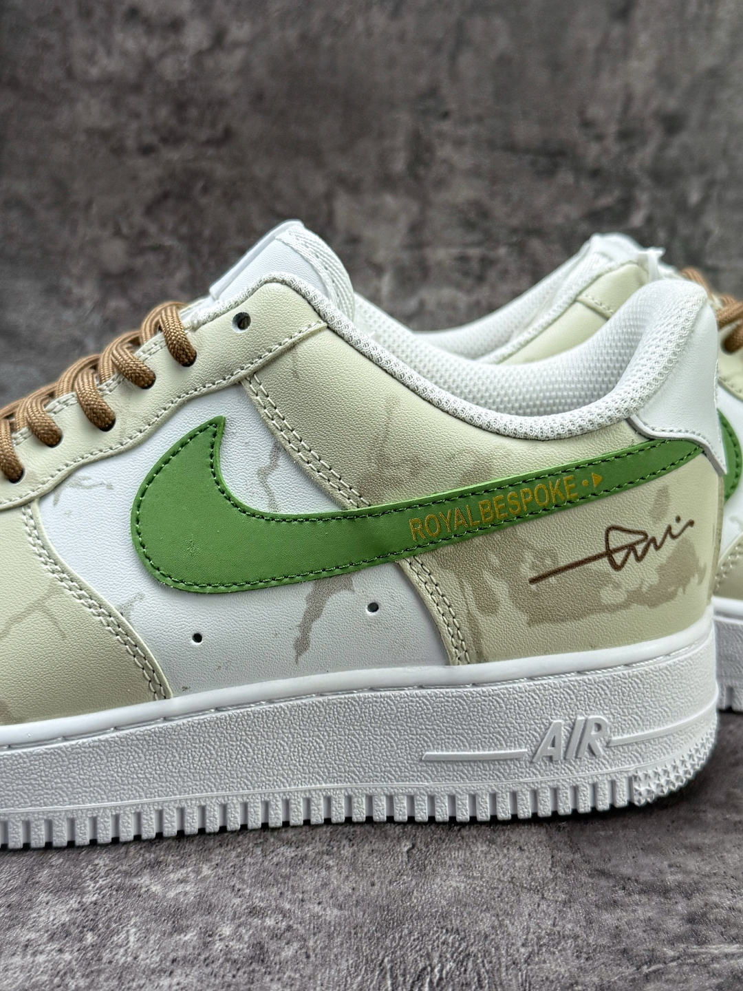Nike Air Force 1 Low 07 棕绿序章 绿白 ZH0316-130