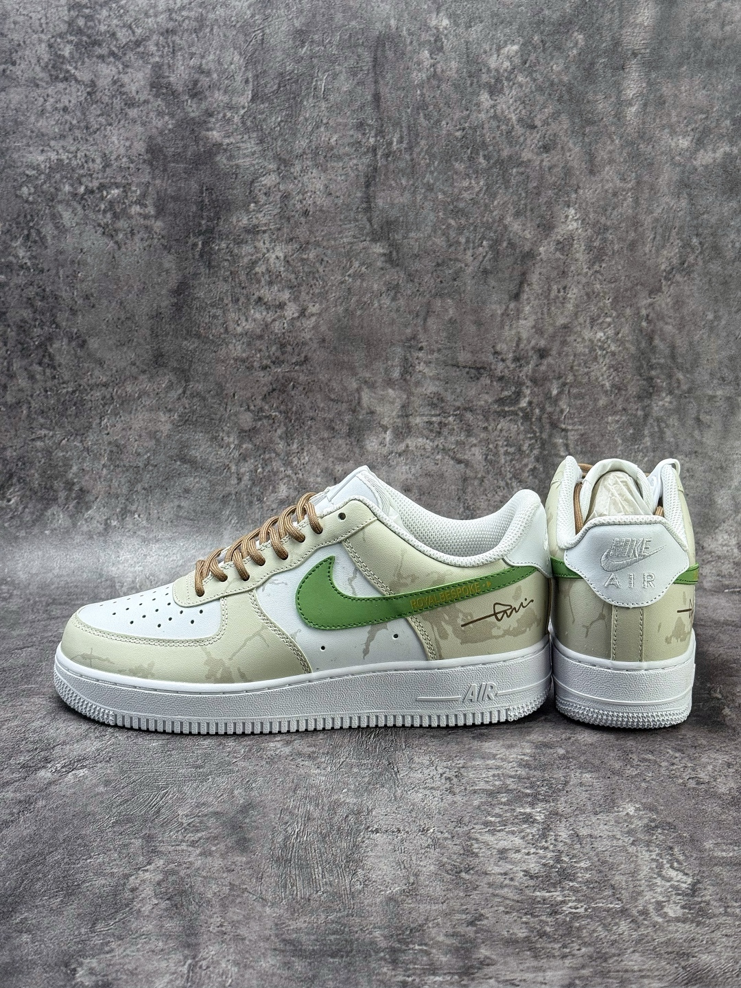 Nike Air Force 1 Low 07 棕绿序章 绿白 ZH0316-130