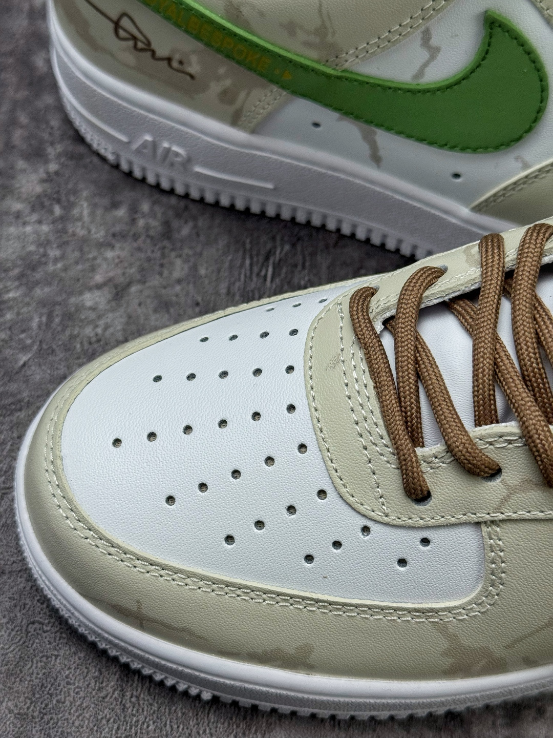 Nike Air Force 1 Low 07 棕绿序章 绿白 ZH0316-130