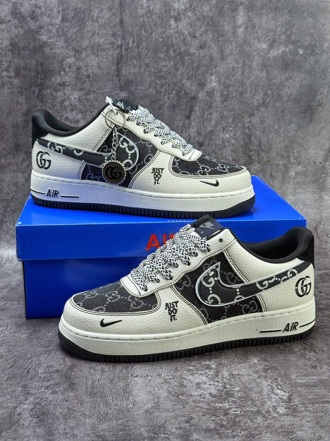 Nike Air Force 1 Low 07 x GUCCI 白黑小勾满天星 SY1388-018-Top High Quatity Cheap Sneakers Fashion Clothing Clothes Bags handbags Shoes of all Brand wholesale With The best Quality And Beautiful Price from China Factory Chinese suppliers wholesaler seller Nike Air Force 1 Low 07 x GUCCI 白黑小勾满天星 SY1388-018