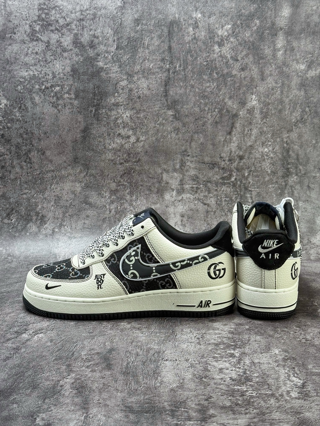 Nike Air Force 1 Low 07 x GUCCI 白黑小勾满天星 SY1388-018-Top High Quatity Cheap Sneakers Fashion Clothing Clothes Bags handbags Shoes of all Brand wholesale With The best Quality And Beautiful Price from China Factory Chinese suppliers wholesaler seller Nike Air Force 1 Low 07 x GUCCI 白黑小勾满天星 SY1388-018