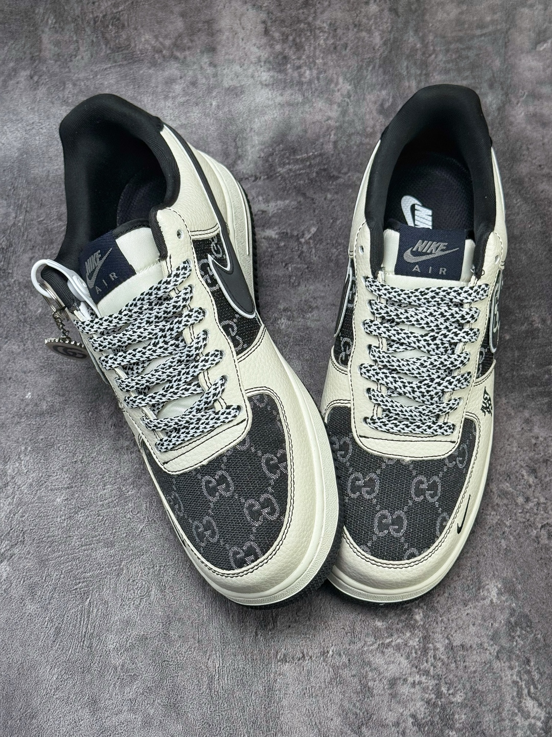 Nike Air Force 1 Low 07 x GUCCI 白黑小勾满天星 SY1388-018-Top High Quatity Cheap Sneakers Fashion Clothing Clothes Bags handbags Shoes of all Brand wholesale With The best Quality And Beautiful Price from China Factory Chinese suppliers wholesaler seller Nike Air Force 1 Low 07 x GUCCI 白黑小勾满天星 SY1388-018