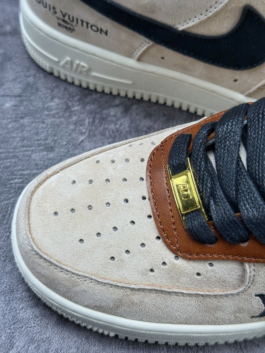 Nike Air Force 1 Low 07 x LOUIS VUITTON 棕黑 FQ3546-100-Top High Quatity Cheap Sneakers Fashion Clothing Clothes Bags handbags Shoes of all Brand wholesale With The best Quality And Beautiful Price from China Factory Chinese suppliers wholesaler seller Nike Air Force 1 Low 07 x LOUIS VUITTON 棕黑 FQ3546-100