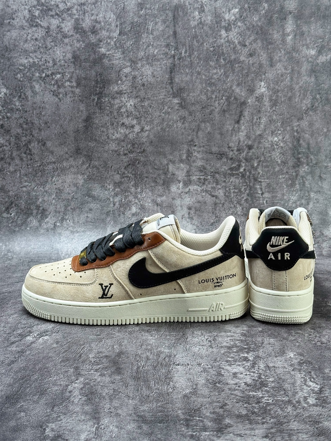 Nike Air Force 1 Low 07 x LOUIS VUITTON 棕黑 FQ3546-100-Top High Quatity Cheap Sneakers Fashion Clothing Clothes Bags handbags Shoes of all Brand wholesale With The best Quality And Beautiful Price from China Factory Chinese suppliers wholesaler seller Nike Air Force 1 Low 07 x LOUIS VUITTON 棕黑 FQ3546-100