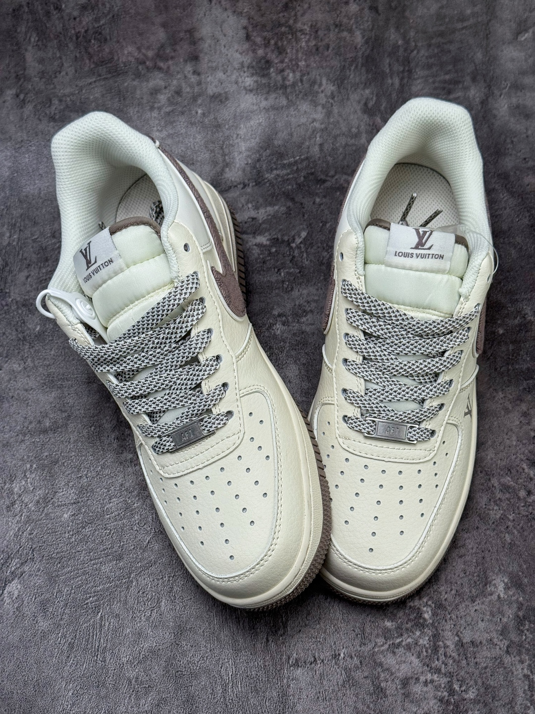 Nike Air Force 1 Low 07 x Louis Vuitton 白棕牛仔满天星 SM6668-128-Top High Quatity Cheap Sneakers Fashion Clothing Clothes Bags handbags Shoes of all Brand wholesale With The best Quality And Beautiful Price from China Factory Chinese suppliers wholesaler seller Nike Air Force 1 Low 07 x Louis Vuitton 白棕牛仔满天星 SM6668-128