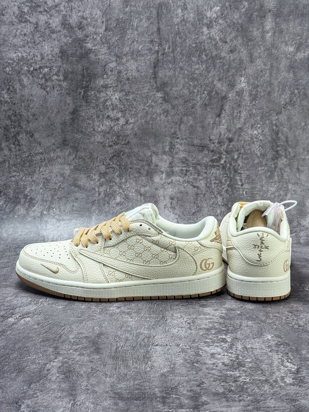 Travis Scott x Nike Air Jordan 1 Low x GUCCI Air Jordan 1 Low 反转米白小勾倒钩 纯原版本 LD2028-066-Top High Quatity Cheap Sneakers Fashion Clothing Clothes Bags handbags Shoes of all Brand wholesale With The best Quality And Beautiful Price from China Factory Chinese suppliers wholesaler seller Travis Scott x Nike Air Jordan 1 Low x GUCCI Air Jordan 1 Low 反转米白小勾倒钩 纯原版本 LD2028-066