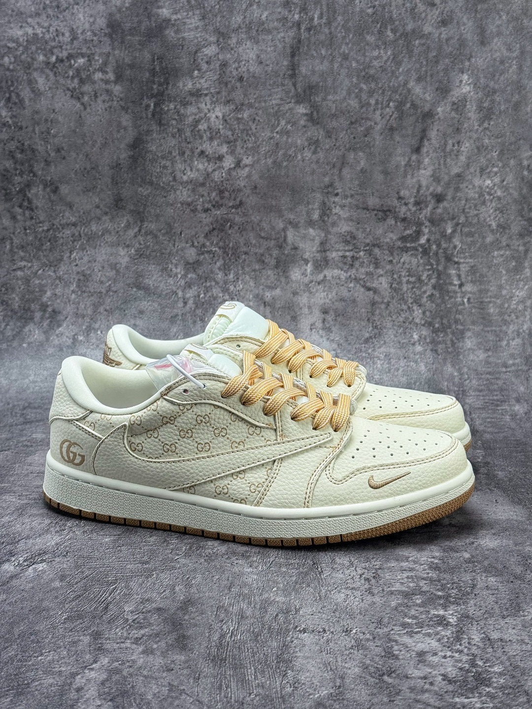 Travis Scott x Nike Air Jordan 1 Low x GUCCI Air Jordan 1 Low 反转米白小勾倒钩 纯原版本 LD2028-066-Top High Quatity Cheap Sneakers Fashion Clothing Clothes Bags handbags Shoes of all Brand wholesale With The best Quality And Beautiful Price from China Factory Chinese suppliers wholesaler seller Travis Scott x Nike Air Jordan 1 Low x GUCCI Air Jordan 1 Low 反转米白小勾倒钩 纯原版本 LD2028-066