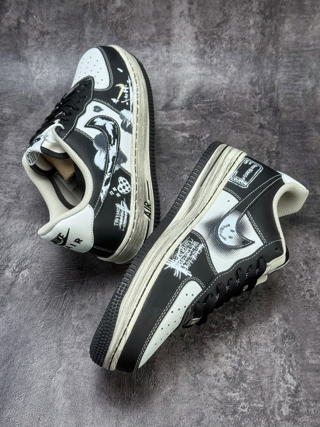 Nike Air Force 1 Low 07 黑白涂鸦小勾 DB3301-808-Top High Quatity Cheap Sneakers Fashion Clothing Clothes Bags handbags Shoes of all Brand wholesale With The best Quality And Beautiful Price from China Factory Chinese suppliers wholesaler seller Nike Air Force 1 Low 07 黑白涂鸦小勾 DB3301-808