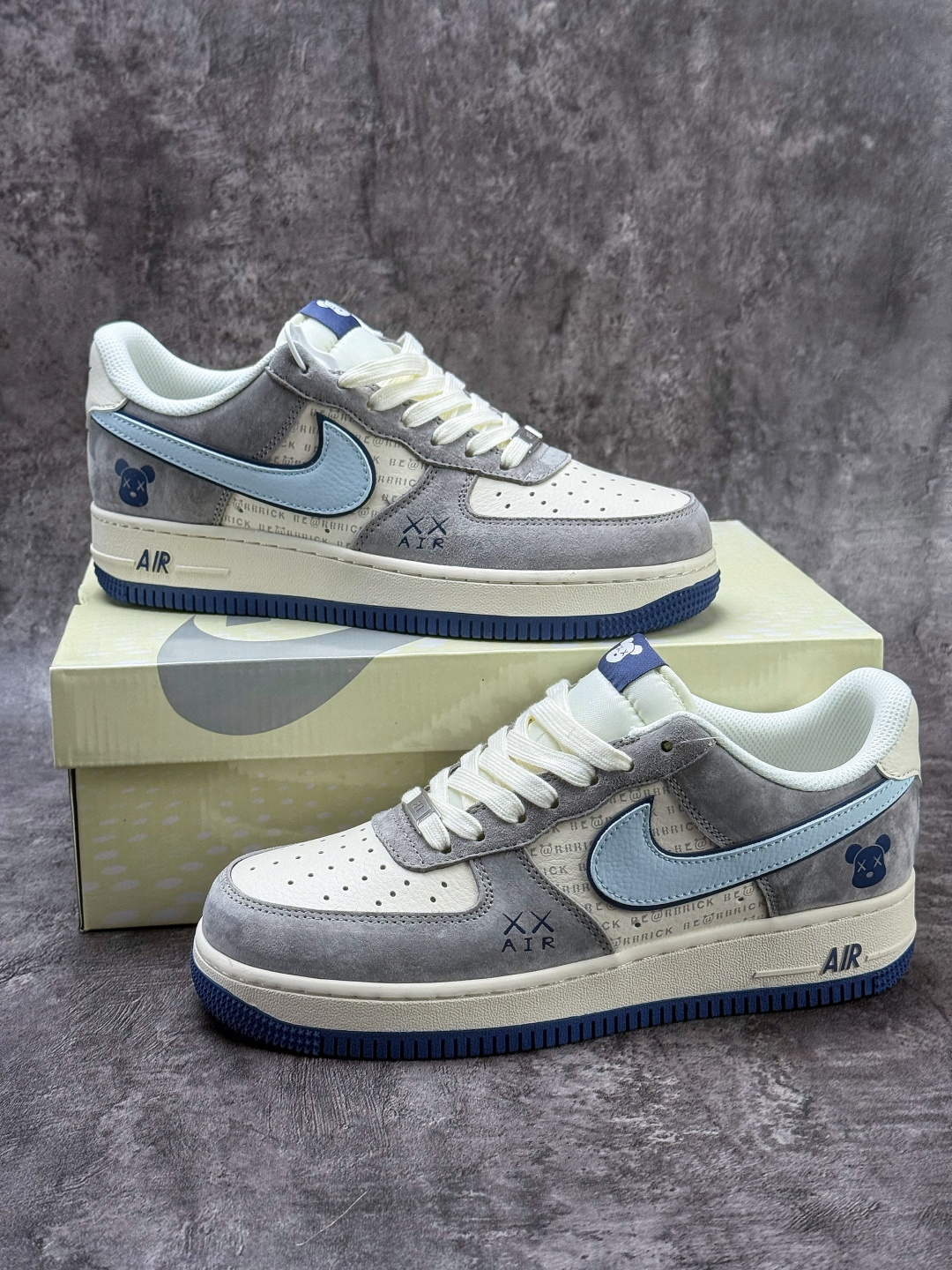 Nike Air Force 1 Low 07 暴力熊 灰白蓝 XD9314-610-Top High Quatity Cheap Sneakers Fashion Clothing Clothes Bags handbags Shoes of all Brand wholesale With The best Quality And Beautiful Price from China Factory Chinese suppliers wholesaler seller Nike Air Force 1 Low 07 暴力熊 灰白蓝 XD9314-610