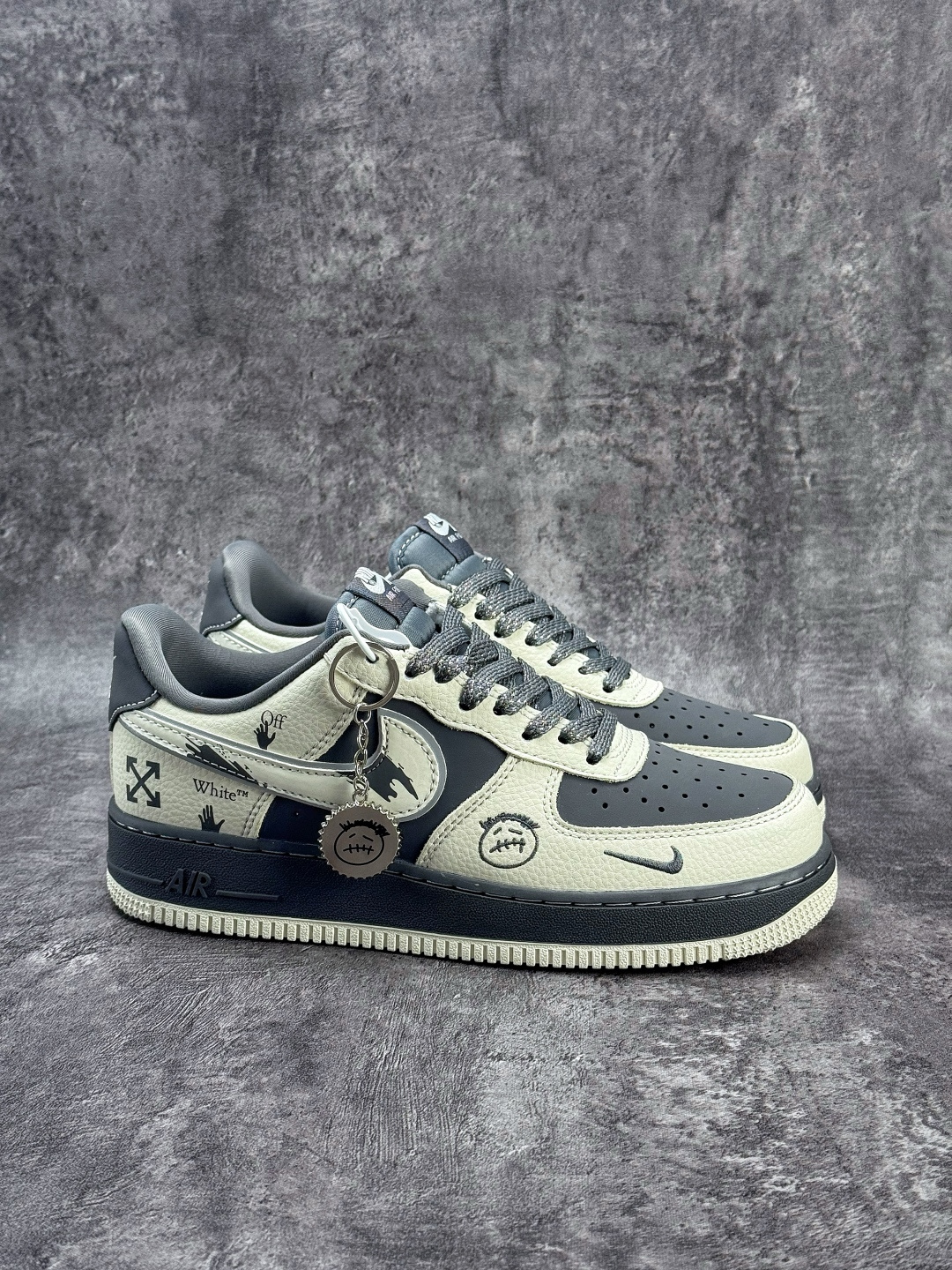 Nike Air Force 1 Low 07 x OFF-WHITE 白灰小勾满天星 XL1979-130