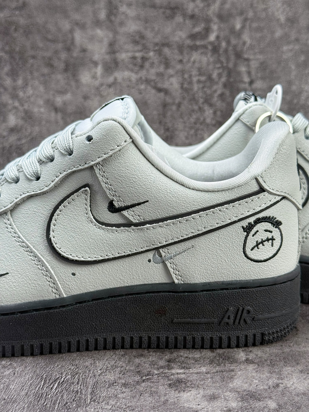 Nike Air Force 1 Low 07 灰黑小勾 XL1979-128 Nike Air Force 1 Low 07 灰黑小勾 XL1979-128