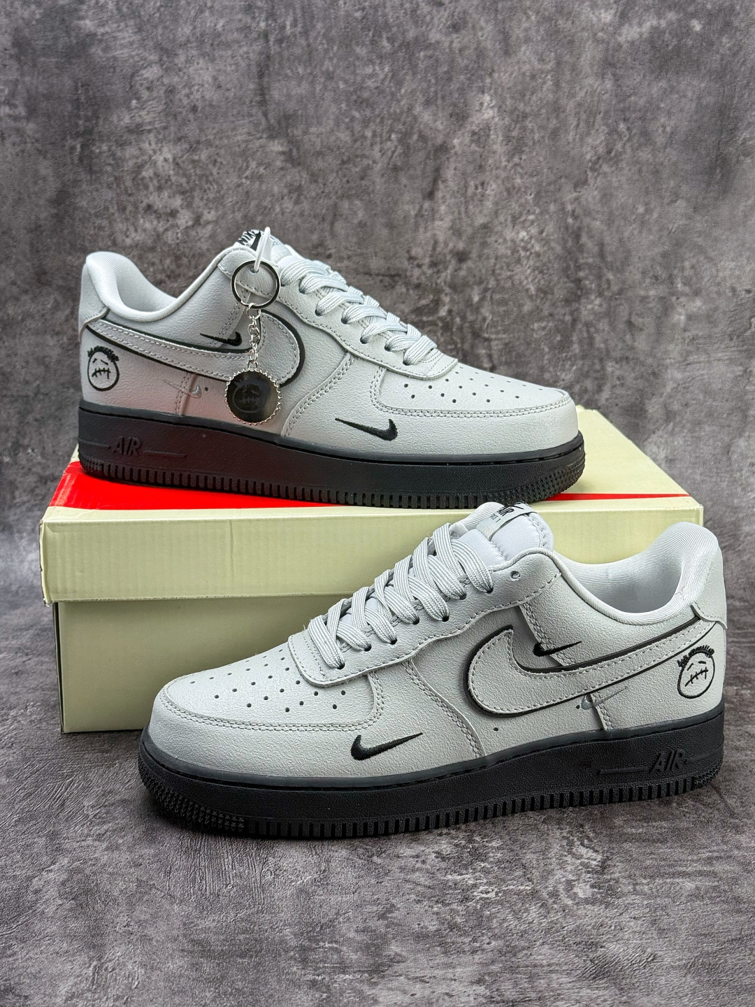 Nike Air Force 1 Low 07 灰黑小勾 XL1979-128 Nike Air Force 1 Low 07 灰黑小勾 XL1979-128