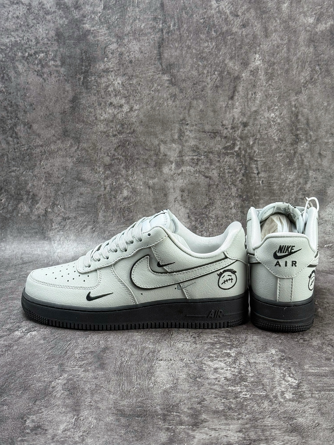 Nike Air Force 1 Low 07 灰黑小勾 XL1979-128 Nike Air Force 1 Low 07 灰黑小勾 XL1979-128