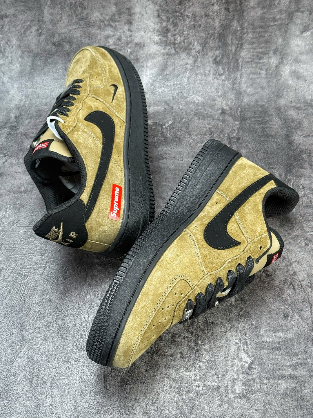 Nike Air Force 1 Low 07 x Superme 棕黑小勾 DV5477-201